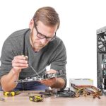 Computer repair technician service stock pc tech working ottawa repairing why hamilton technology world gadgets part